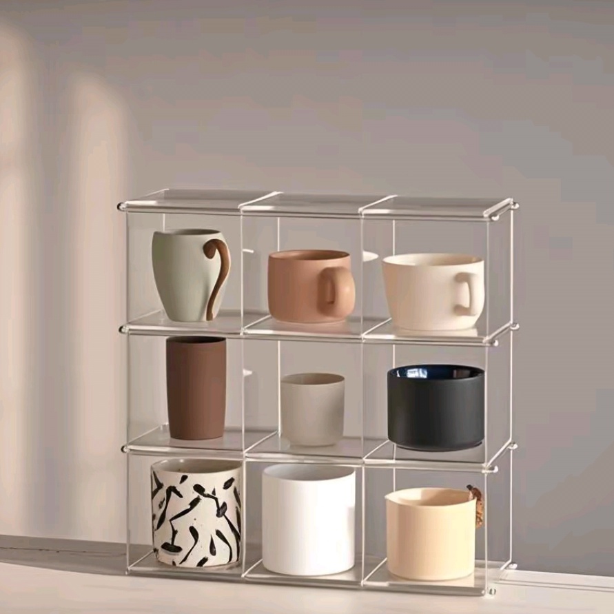 Sports Equipment Storage Rack - 아크릴 디스플레이 선반 컵 스토리지 랙