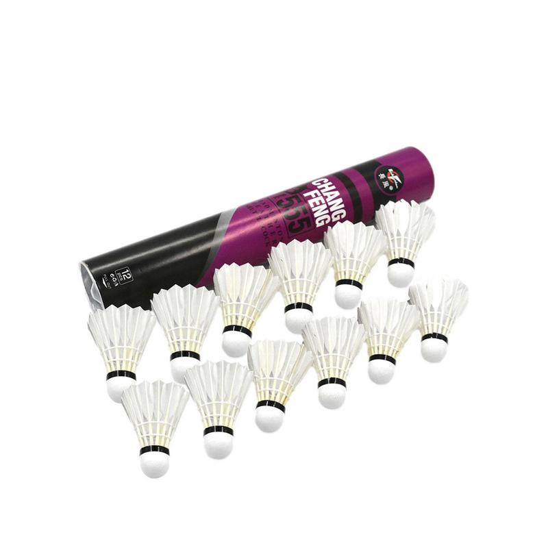 Sports Equipment For Badminton - 배드민턴 천연 오리 깃털 공, 훈련