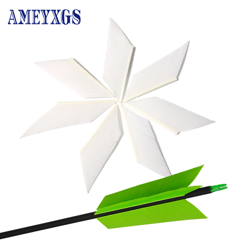 Archery Target Face - 양궁 화살 깃털 3/8/9cm 칠면조 깃털