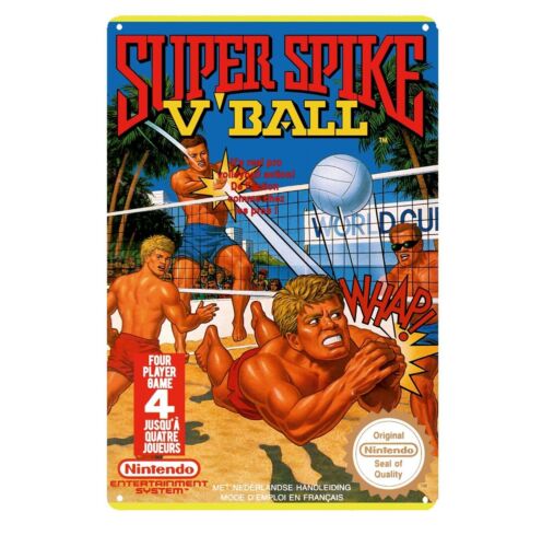 Spike Ball Game - Y1,슈퍼 스파이크 V'볼 네스 레트로 비디오