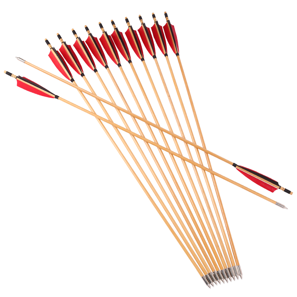 6/12/24개입 전통 목재 화살, 빨간색 5인치 방패 - Archery Target Face 리뷰 및 가격