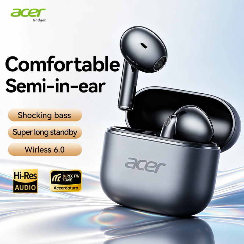 Acer Ohr656 세미 인이어 무선 헤드폰은 착용감 - Sports Equipment Video 리뷰 및 가격
