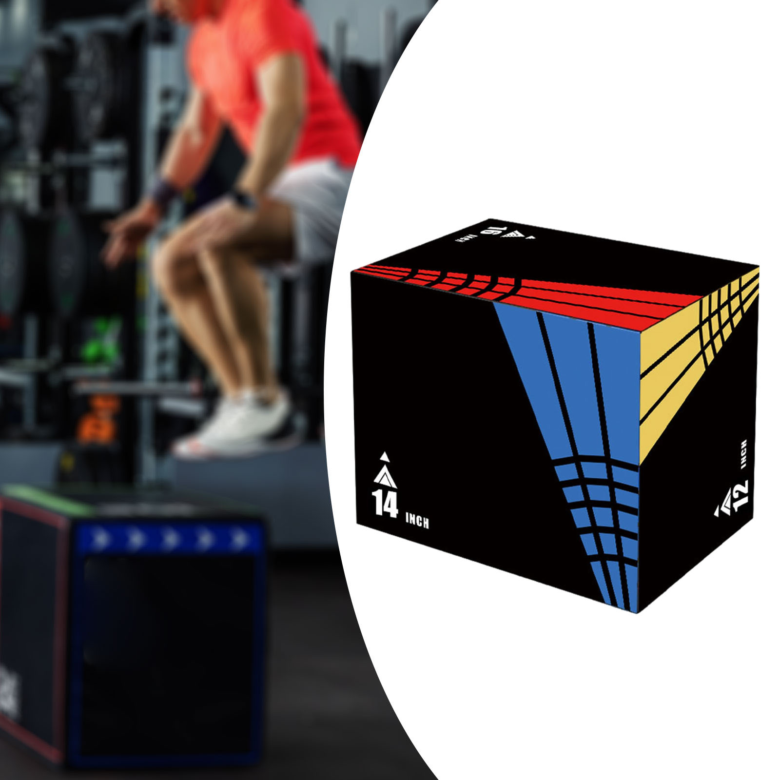 3-in-1 점프 박스 플라이오메트릭 박스, 근력 훈련 - Sports Equipment Storage Rack 리뷰 및 가격