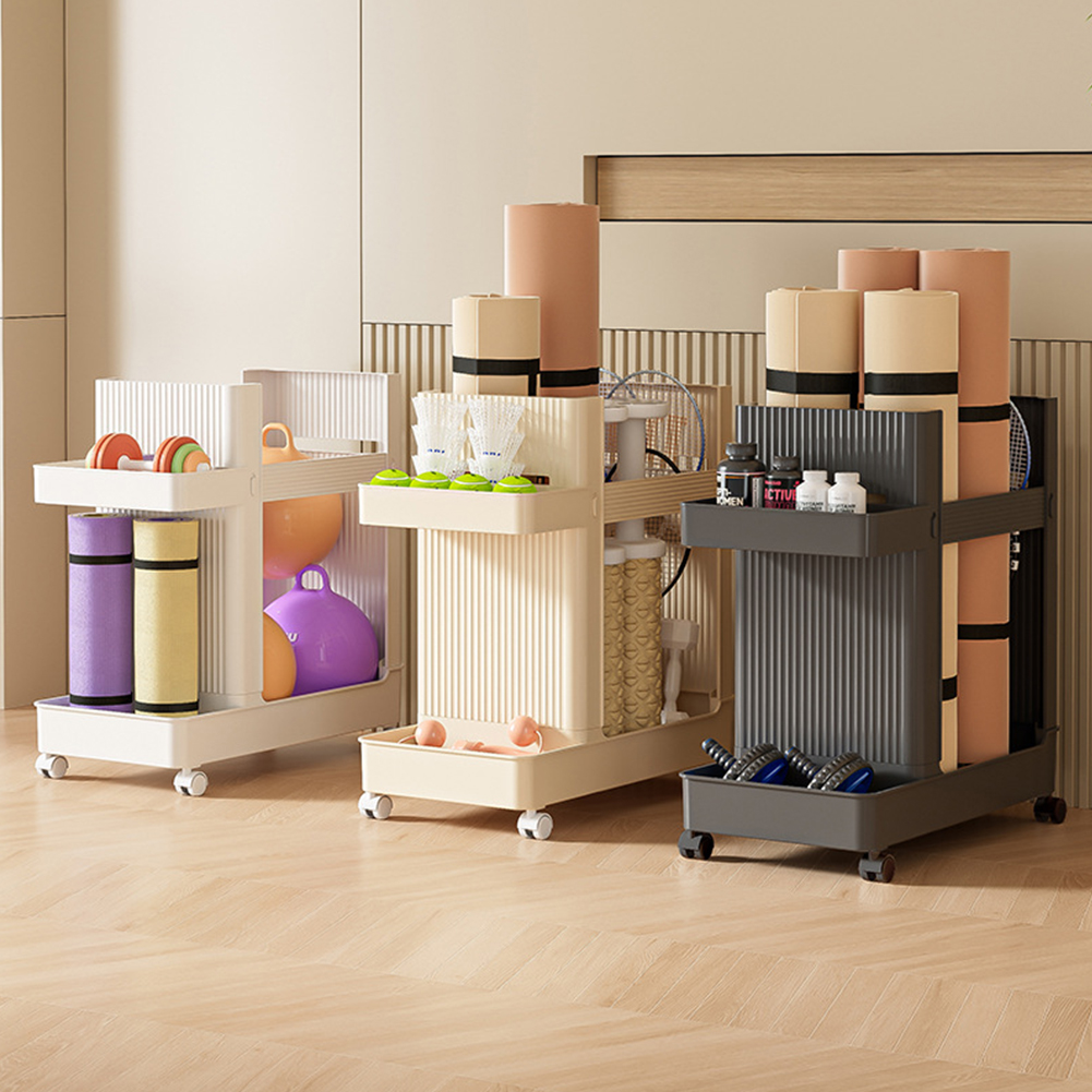 바퀴가 달린 체육관 장비 홀더 피트니스 장비 보관 랙  - Sports Equipment Storage Rack 리뷰 및 가격