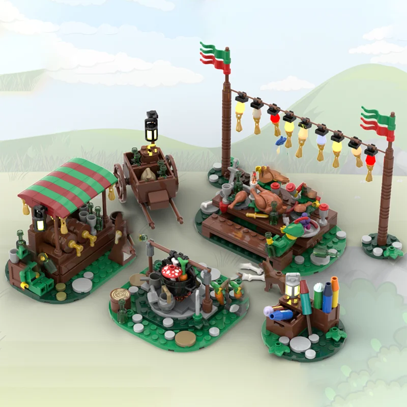 MOC 블록 장난감 500개 축제 키트를 조립하여 나만 - Horseshoe Game Set 리뷰 및 가격
