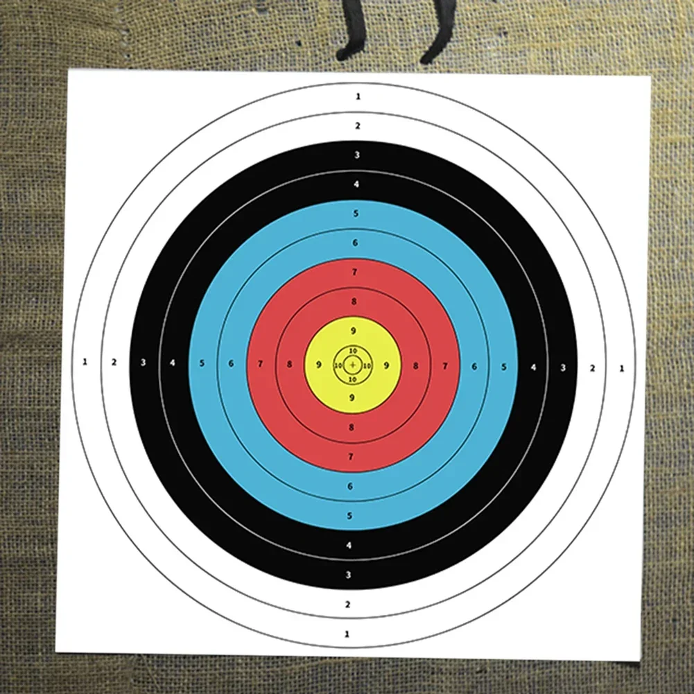 10개입 전문 양궁 타겟 종이 얼굴형 활 화살 게이지  - Archery Target Face 리뷰 및 가격