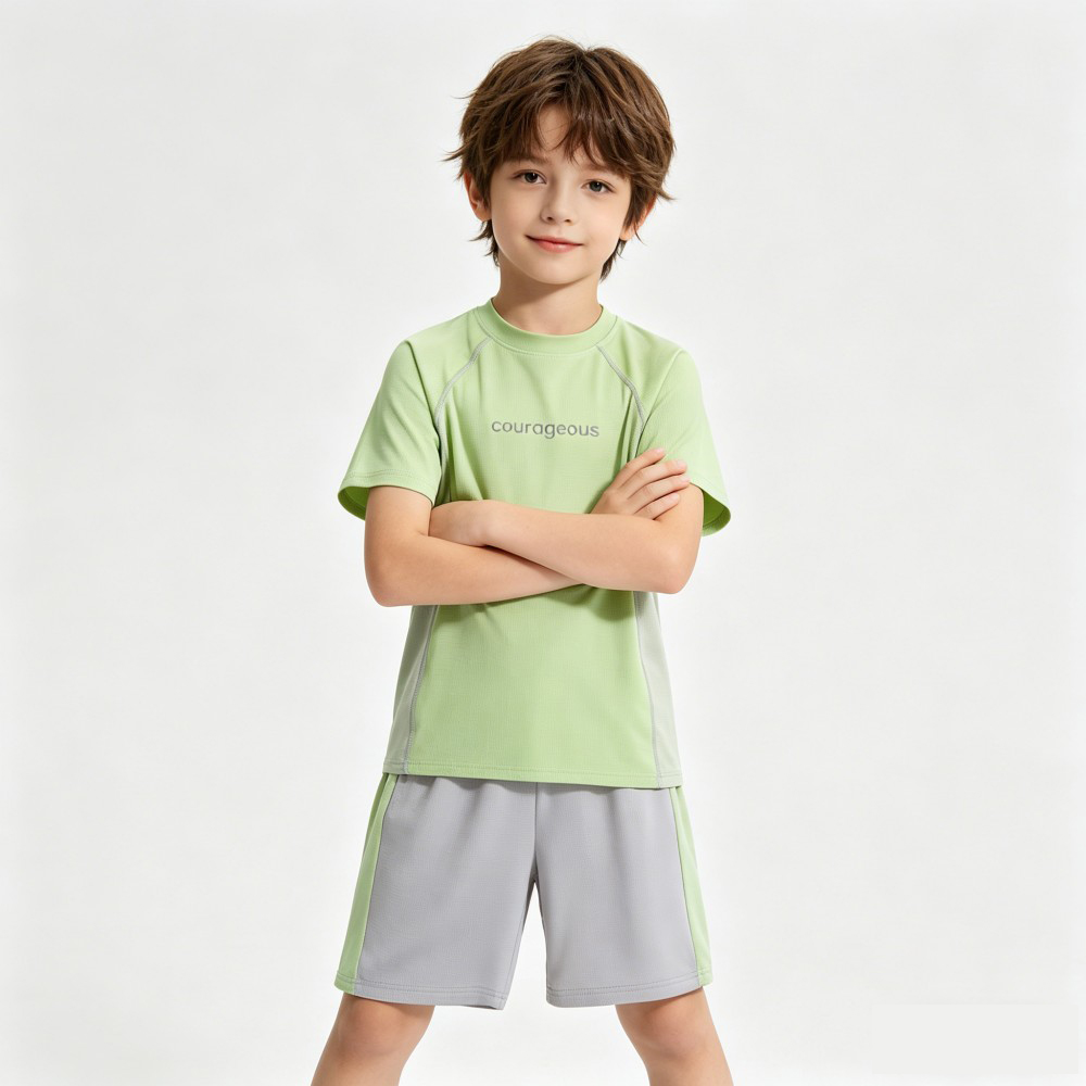 소년 소녀 여름 아이스 실크 쿨 스포츠 슈트 빠른 건조 - Sports Equipment For Boys 리뷰 및 가격